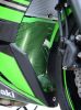 Ochranná mřížka výfukových svodů, Kawasaki Ninja 650 '17-, černá